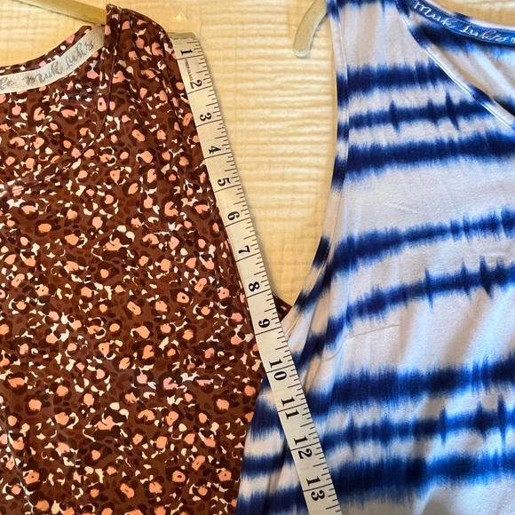 Bundle of 2 Muk Luks Sleeveless Midi Dresses Size Petite 1X - Picture 7 of 10